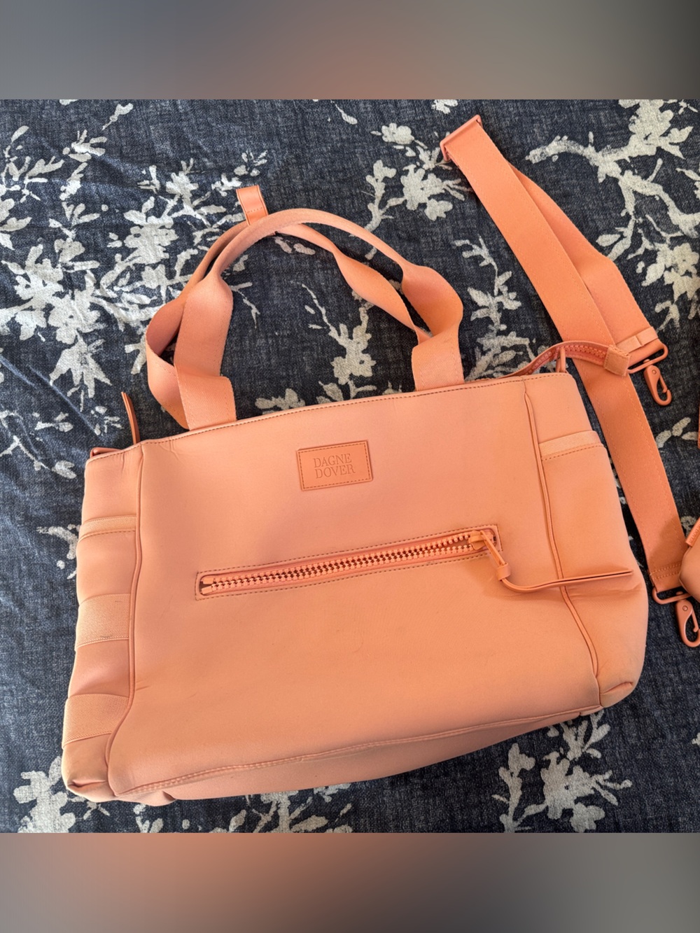 Dagne Dover Diaper Bag with Crossbody Strap